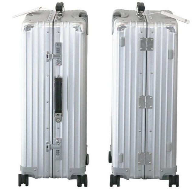 RIMOWA(リモワ)の(KM0232)訳あり リモワ クラシック チェックインM 61L シルバー レディースのバッグ(スーツケース/キャリーバッグ)の商品写真