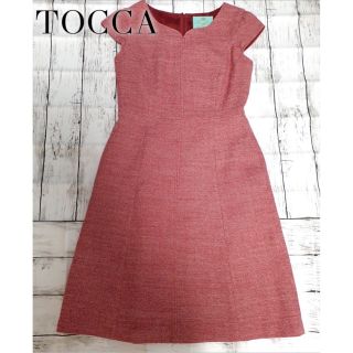 トッカ(TOCCA)のTOCCA ピンクワンピース(ひざ丈ワンピース)