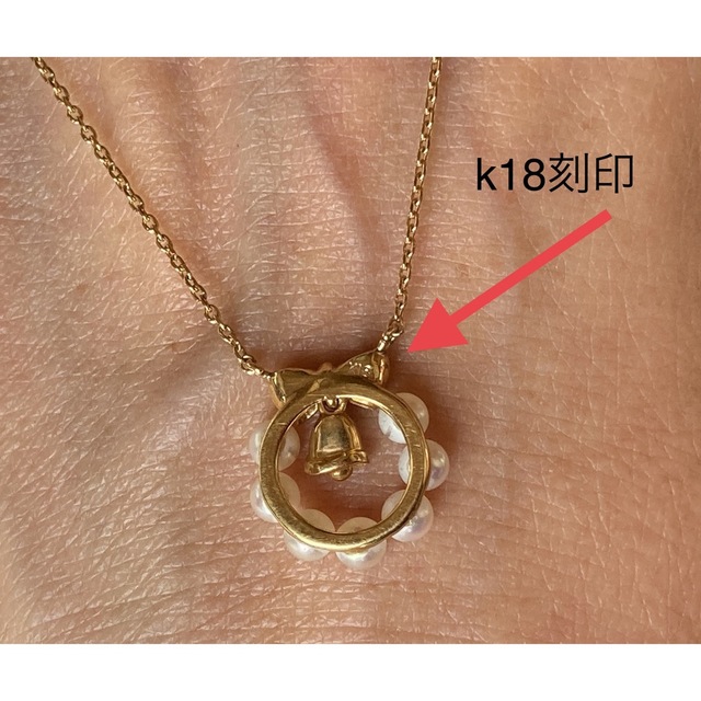 k18本真珠ネックレス