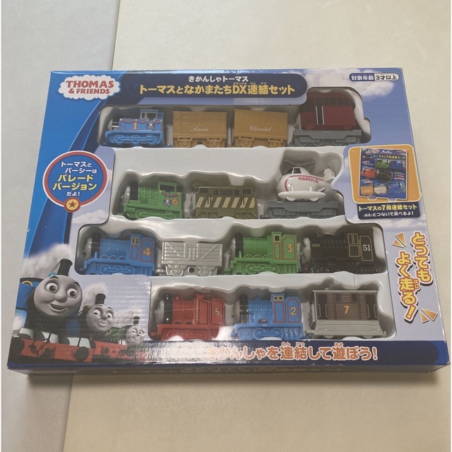 THOMAS(トーマス)のきかんしゃトーマス　トーマスとなかまたちDX連結セット キッズ/ベビー/マタニティのおもちゃ(電車のおもちゃ/車)の商品写真