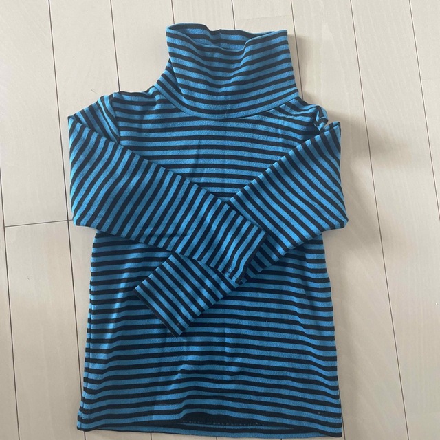 長袖　タートル 110 キッズ/ベビー/マタニティのキッズ服男の子用(90cm~)(Tシャツ/カットソー)の商品写真