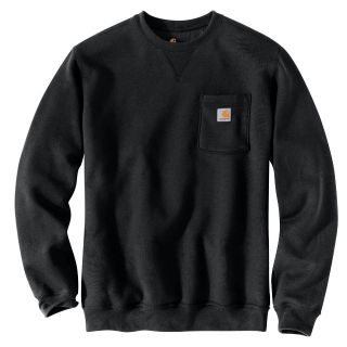 カーハート(carhartt)のカーハート　ポケット　スウェット　シャツ　黒　S　＊新品　＊訳あり(スウェット)