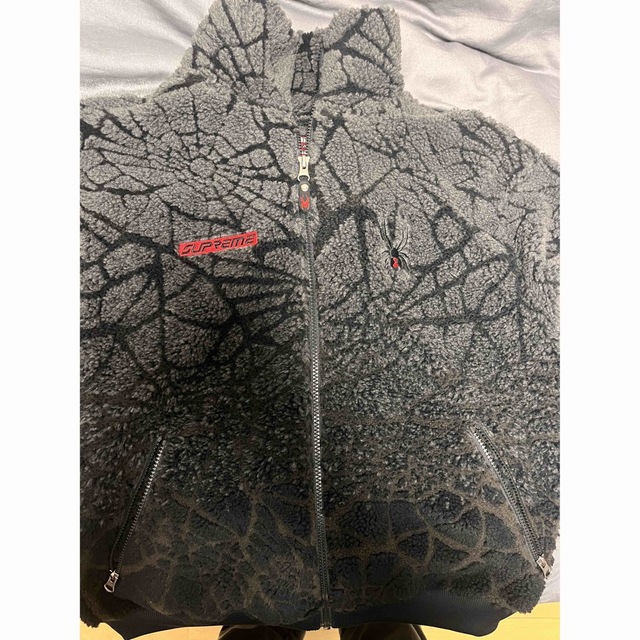 ジャケット/アウターSupreme Spyder Web Polar Fleece Jacket