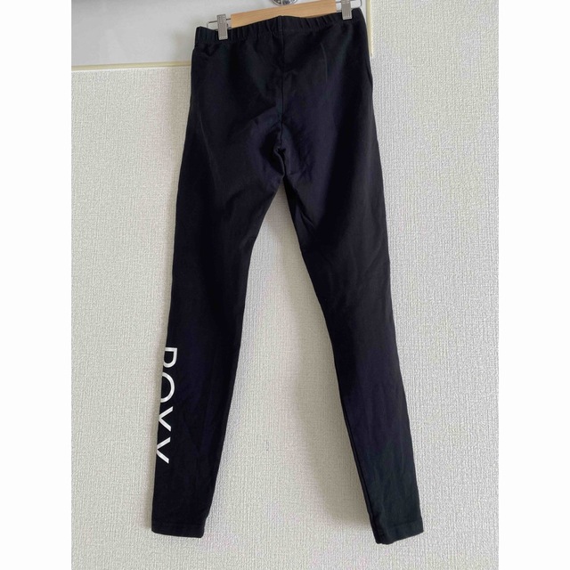 Roxy(ロキシー)のROXY  ブラック　レギンス　コットン レディースのレッグウェア(レギンス/スパッツ)の商品写真