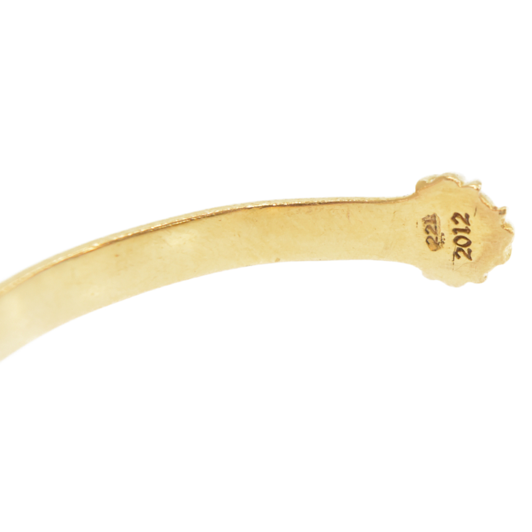 CHROME HEARTS クロムハーツ 22K BANGLE PLN FLAT/プレーンフラット 1
