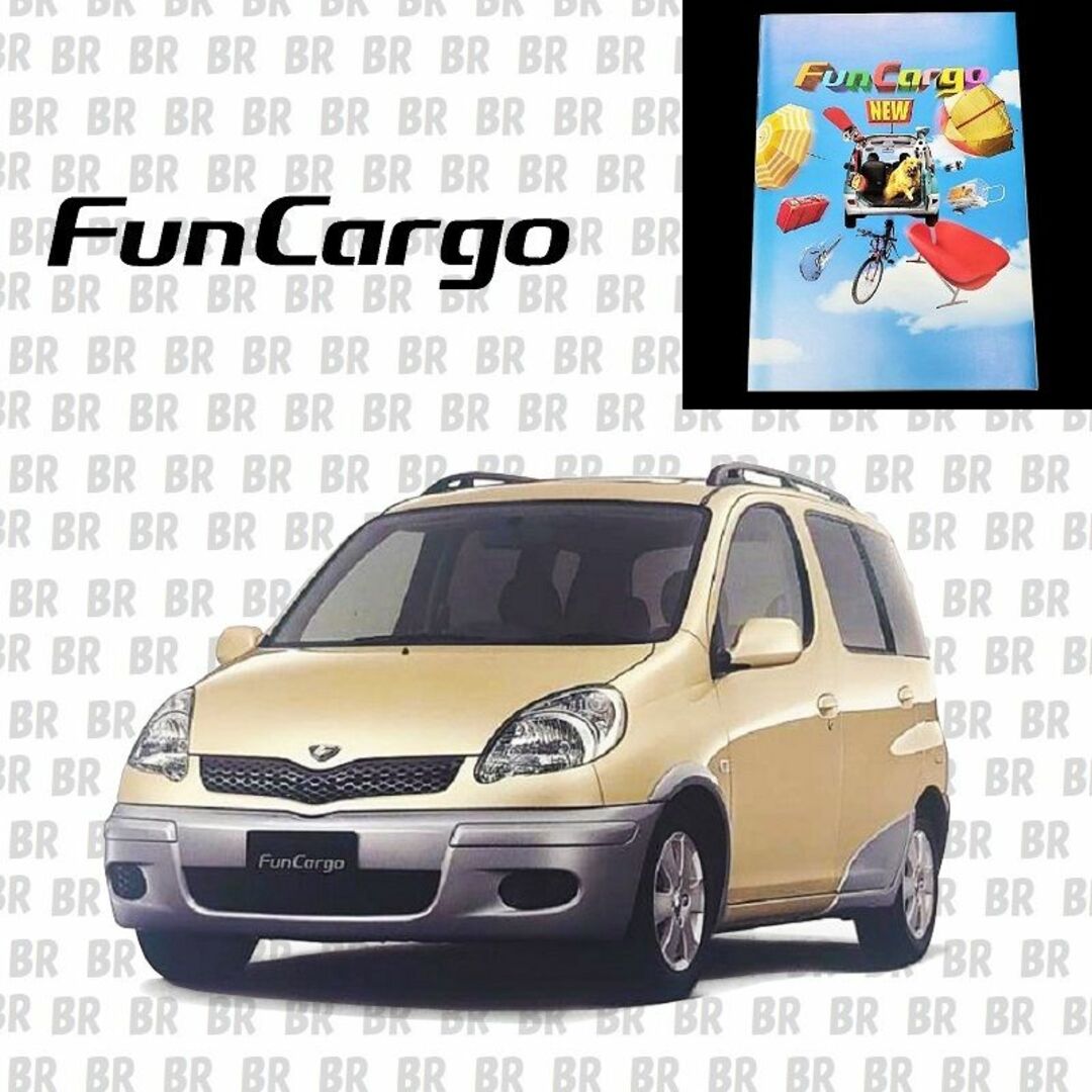 トヨタ(トヨタ)のカタログ　トヨタ　ファンカーゴ　（TOYOTA　FunCargo）　200208 自動車/バイクの自動車(カタログ/マニュアル)の商品写真