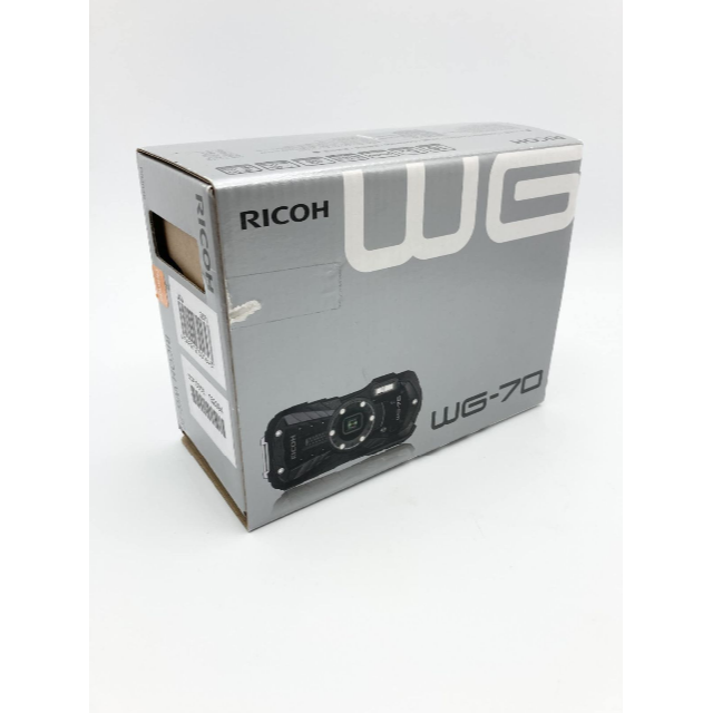 RICOH リコー デジタルカメラ 14m防水 WG-70 オレンジ