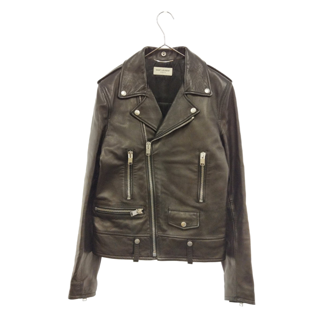 LANVINランバン Leather Biker Jacket ライダース