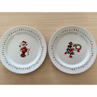 ディズニー(Disney)のミッキーミニー　　お皿(食器)