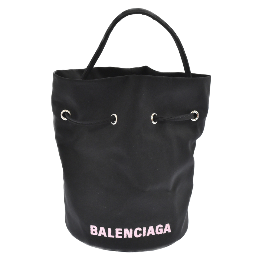 Balenciaga - BALENCIAGA バレンシアガ 21AW WHEEL DRAWST BACK 2way ショルダーバッグ ハンドバッグ ブラック XS 656682