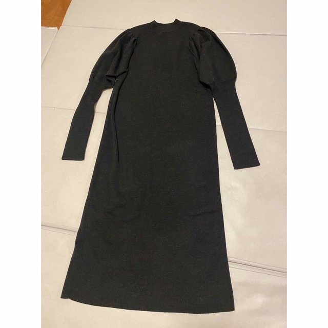 CITYSHOP(シティショップ)の【新品タグ付き】CITYSHOP VOLUME SLEEVE DRESS レディースのワンピース(ロングワンピース/マキシワンピース)の商品写真