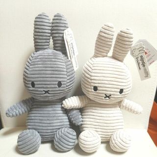 ミッフィー(miffy)のmiffy　コーデュロイ　ぬいぐるみセット　23cm　２体(ぬいぐるみ)