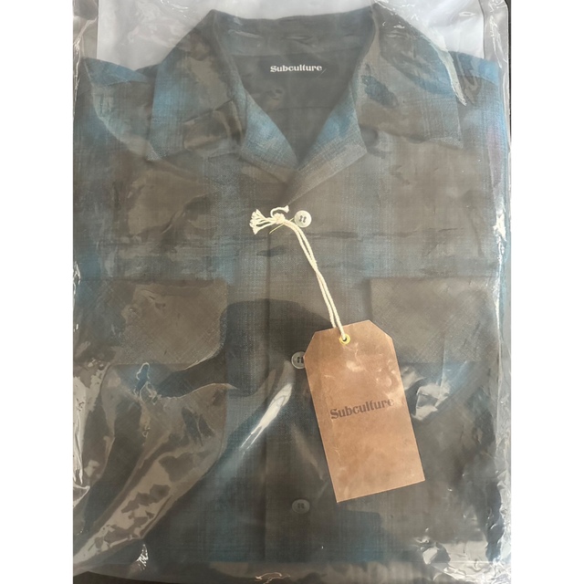 キムタク着 私物Subculture  check shirt 2サブカルチャー メンズのトップス(シャツ)の商品写真