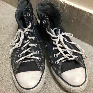 コンバース(CONVERSE)の訳あり　格安　コンバース　オールスター　黒　ブラック(スニーカー)