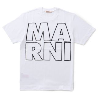 マルニ(Marni)のマルニ MARNI 【大人もOK】キッズ ロゴ Tシャツ 2023年春夏新作 M00791 M00L9 0M100(Tシャツ/カットソー)