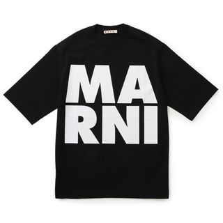 マルニ(Marni)のマルニ MARNI 【大人もOK】キッズ ビッグロゴ Tシャツ 2023年春夏新作 M00656 M00LE 0M900(Tシャツ/カットソー)