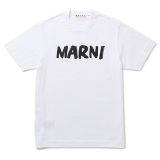 ⭐新品/大人気　MARNI  シンプルロゴ Tシャツ　ブラック 14Y/Mサイズ