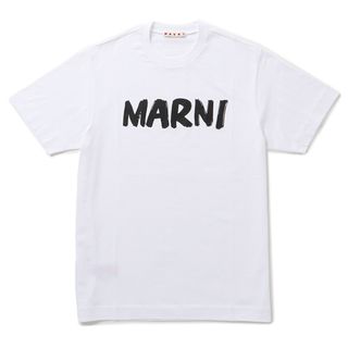 ⭐新品/大人気　MARNI  シンプルロゴ Tシャツ　ブラック 14Y/Mサイズ