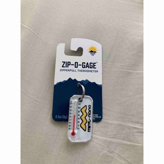 ワンエルディーケーセレクト(1LDK SELECT)のminnano ZIP-O-GAGE 温度計　新品　ミンナノ(キーホルダー)