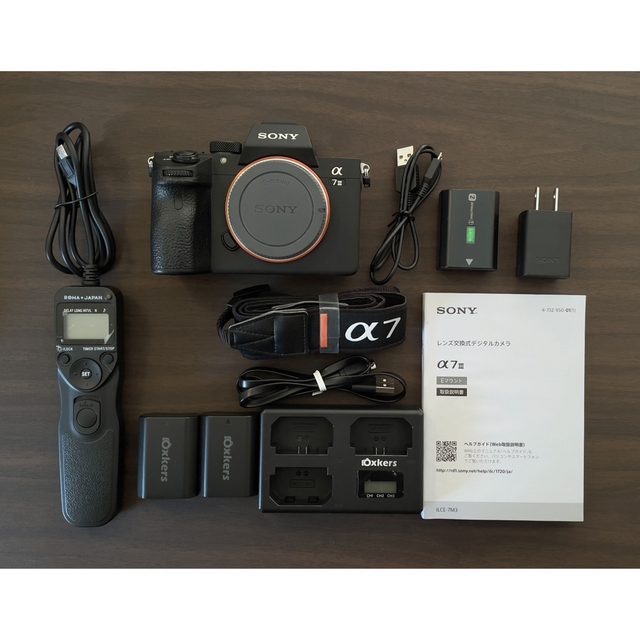 Sony ILCE-6400 ボディ バッテリー4個 *8,000回未満-
