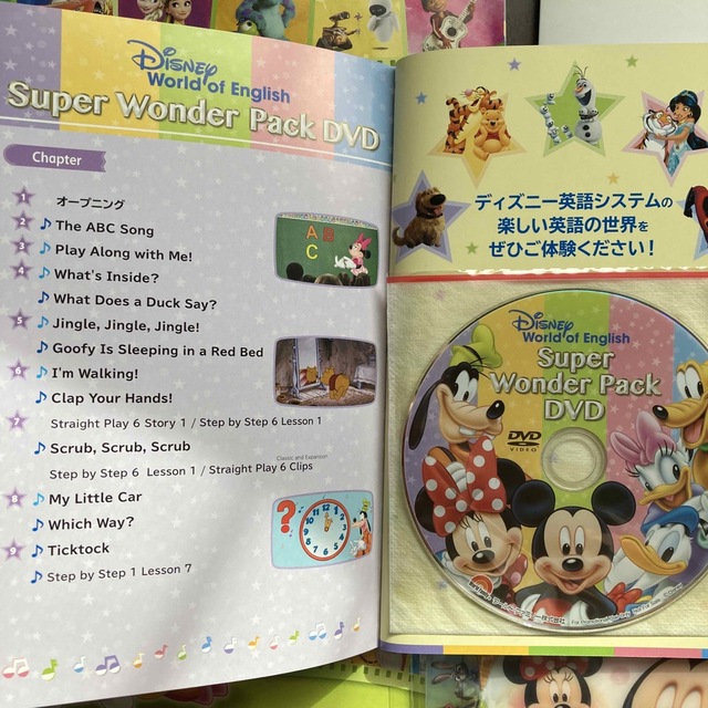 Disney(ディズニー)のDWE  ディズニーワールドオブイングリッシュ　DVD  エンタメ/ホビーのCD(キッズ/ファミリー)の商品写真