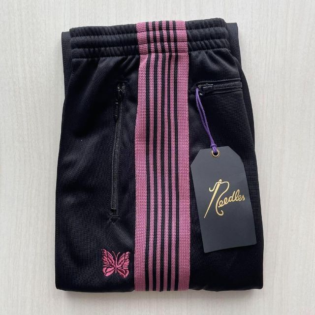 LQ231 ブーツカット XS ブラック ピンク 22aw needles 【オンライン