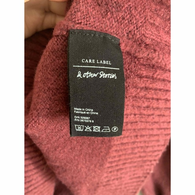 ZARA(ザラ)の【&other stories】日本未発売ボートネックニット レディースのトップス(ニット/セーター)の商品写真