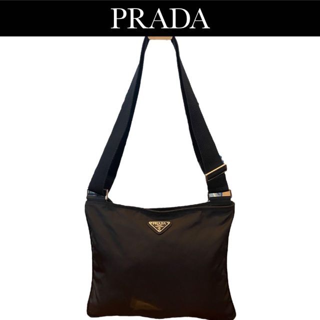 PRADA プラダ テスート サコッシュ ショルダーバッグ-