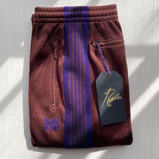 ニードルス(Needles)のナロー XS ブラウン　パープル brown parple narrow(スラックス)