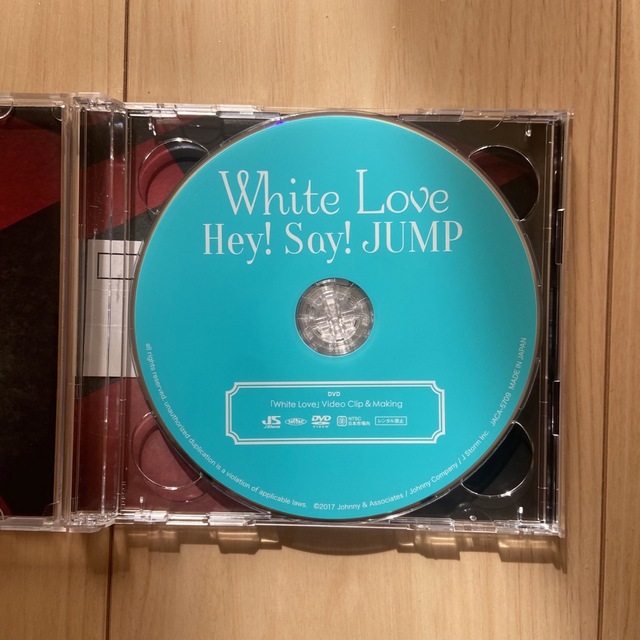 White Love Hey! Say! JUMP 初回限定盤 DVDのみ2枚 エンタメ/ホビーのDVD/ブルーレイ(アイドル)の商品写真