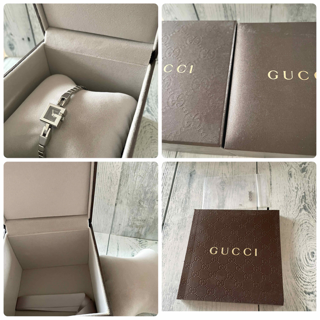 動作OK】GUCCI グッチ 腕時計 102 ミニG シルバー レディース-