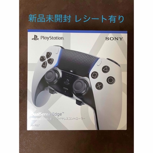 SONY(ソニー)の【レシート有り】DualSense Edge ワイヤレスコントローラー エンタメ/ホビーのゲームソフト/ゲーム機本体(その他)の商品写真