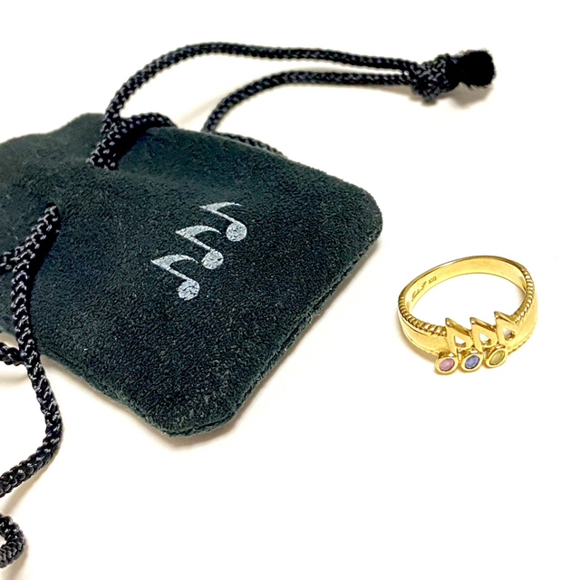 激レア 希少 Flawless Seiko Jewelry 18金 音符リング レディースのアクセサリー(リング(指輪))の商品写真