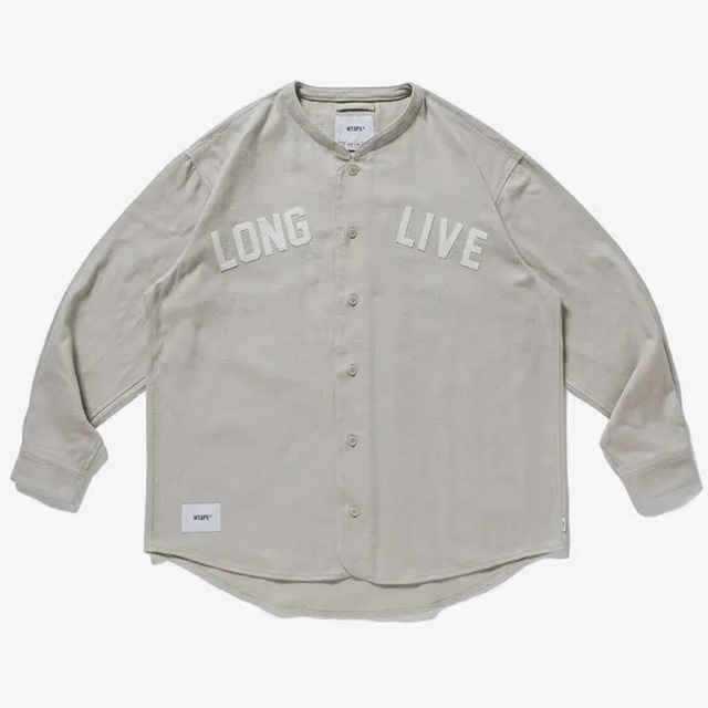 21aw WTAPS LEAGUE / LS / COTTON. FLANNEL