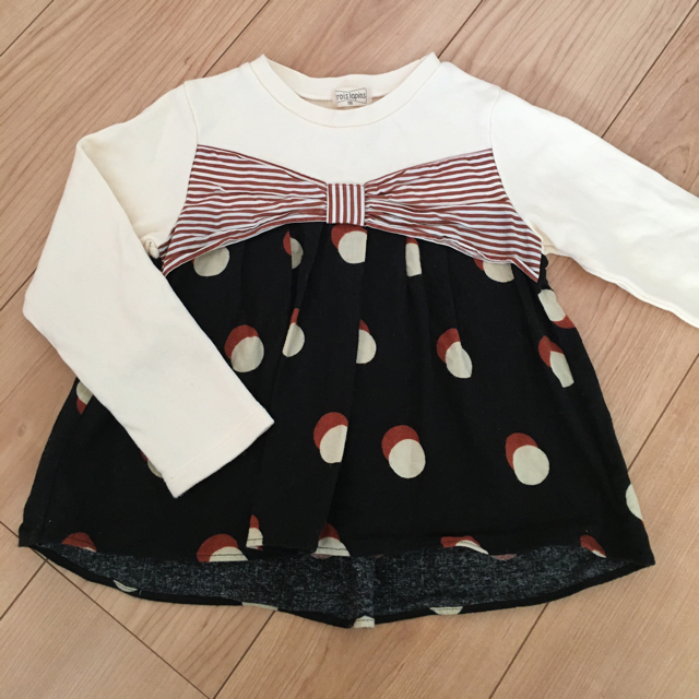 KP(ニットプランナー)のトロワラパン　KP　チュニック　110 キッズ/ベビー/マタニティのキッズ服女の子用(90cm~)(Tシャツ/カットソー)の商品写真