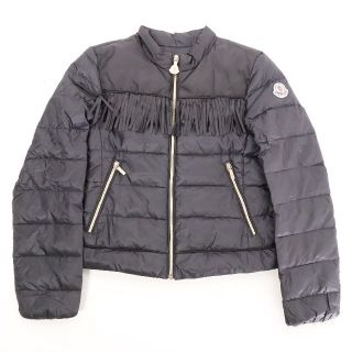 モンクレール(MONCLER)のMONCLER モンクレール　ダウンジャケット　キッズ　ブラック　USED(ジャケット/上着)