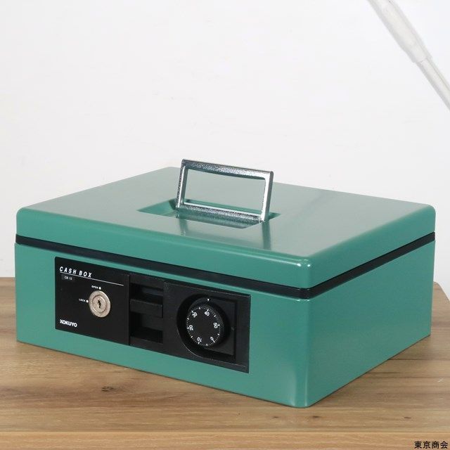 新品】コクヨ キャッシュボックス ケース B5サイズ CB-12G 緑 今年人気