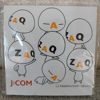 非売品　新品未開封　J:COM　ZAQ　キャラクター　ざっくう　メモ帳(ノベルティグッズ)