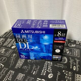 MITSUBISHI 録画用DVD-R DL 標準215分　片面2層　10枚 #(DVDレコーダー)