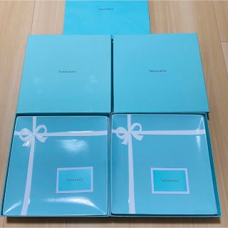 ティファニー(Tiffany & Co.)の未使用　ティファニー ブルーボックスプレート2枚(食器)