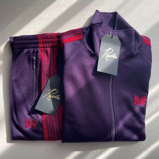 ニードルス(Needles)のセットアップ　Dk.parple ダークパープル　red 22aw(ジャージ)