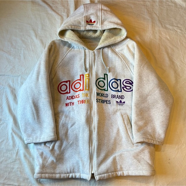 adidas - adidas アディダス オールド パーカー 90s 古着 オーバー