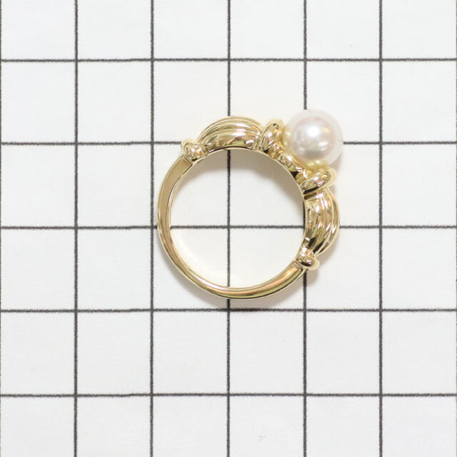開梱 設置?無料 】 & Tiffany Co. 径約7.1mm リング アコヤ真珠/パール 開梱 設置?無料 】 & Tiffany Co. 径約7.1mm リング アコヤ真珠/パール