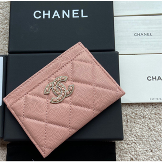 CHANEL - 入手困難❣2022✨シャネル ストーン カードケース キャビア