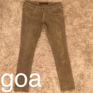 ゴア(goa)のgoa 硫化ストレッチコールスキニーパンツ(スキニーパンツ)