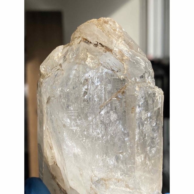 高透明】ヒマラヤ水晶 原石 大型 ☆浄化☆大地☆占い k695-