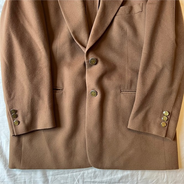 スーツ ジャケット カシミヤ イタリア製 オールド メンズのジャケット/アウター(テーラードジャケット)の商品写真