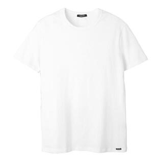 トムフォード(TOM FORD)のTOM FORD トムフォード クルーネック Tシャツ【返品交換不可】 メンズ WHITE(Tシャツ/カットソー(半袖/袖なし))