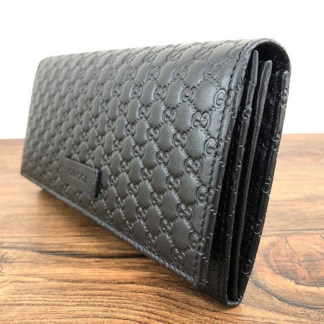 当店限定販売】 Gucci - 未使用品 GUCCI 長財布 449396 ブラック 288