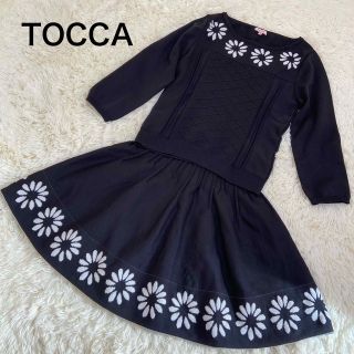 トッカ(TOCCA)の美品☆TOCCA  トッカ　セットアップ　ニット　スカート　(ニット/セーター)